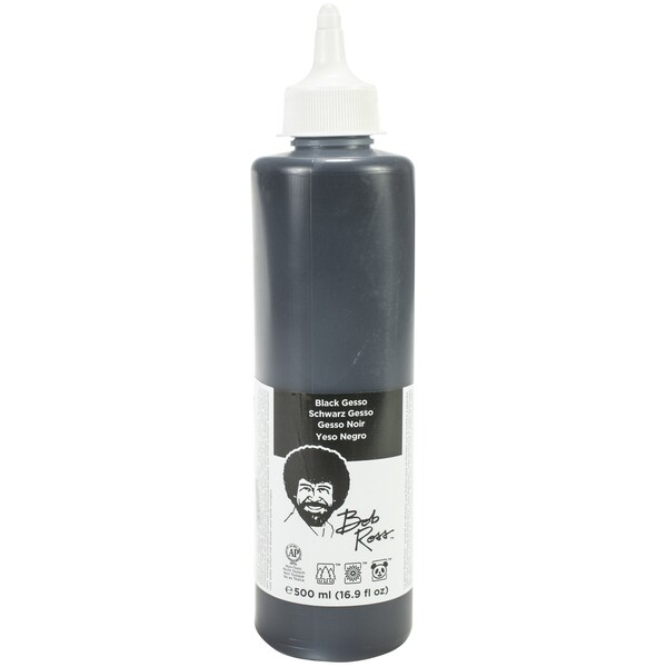 Bob Ross. Bob Ross Gesso 500mlBlack 50006262 Zoro
